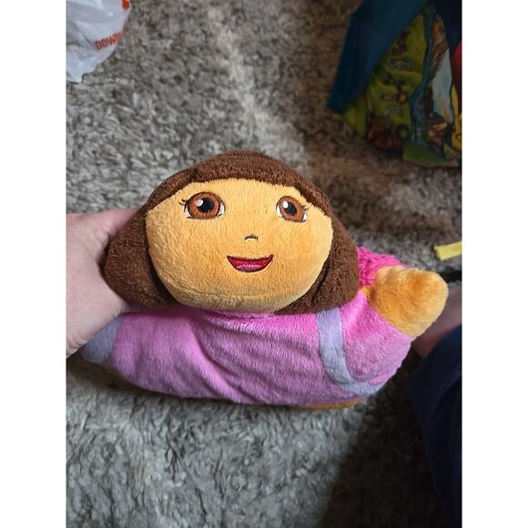 Nickelodeon Dora The Explorer Pillow Pet Pee Wees Plush Pillow 12" Stuffed Toy - Picture 3 of 7